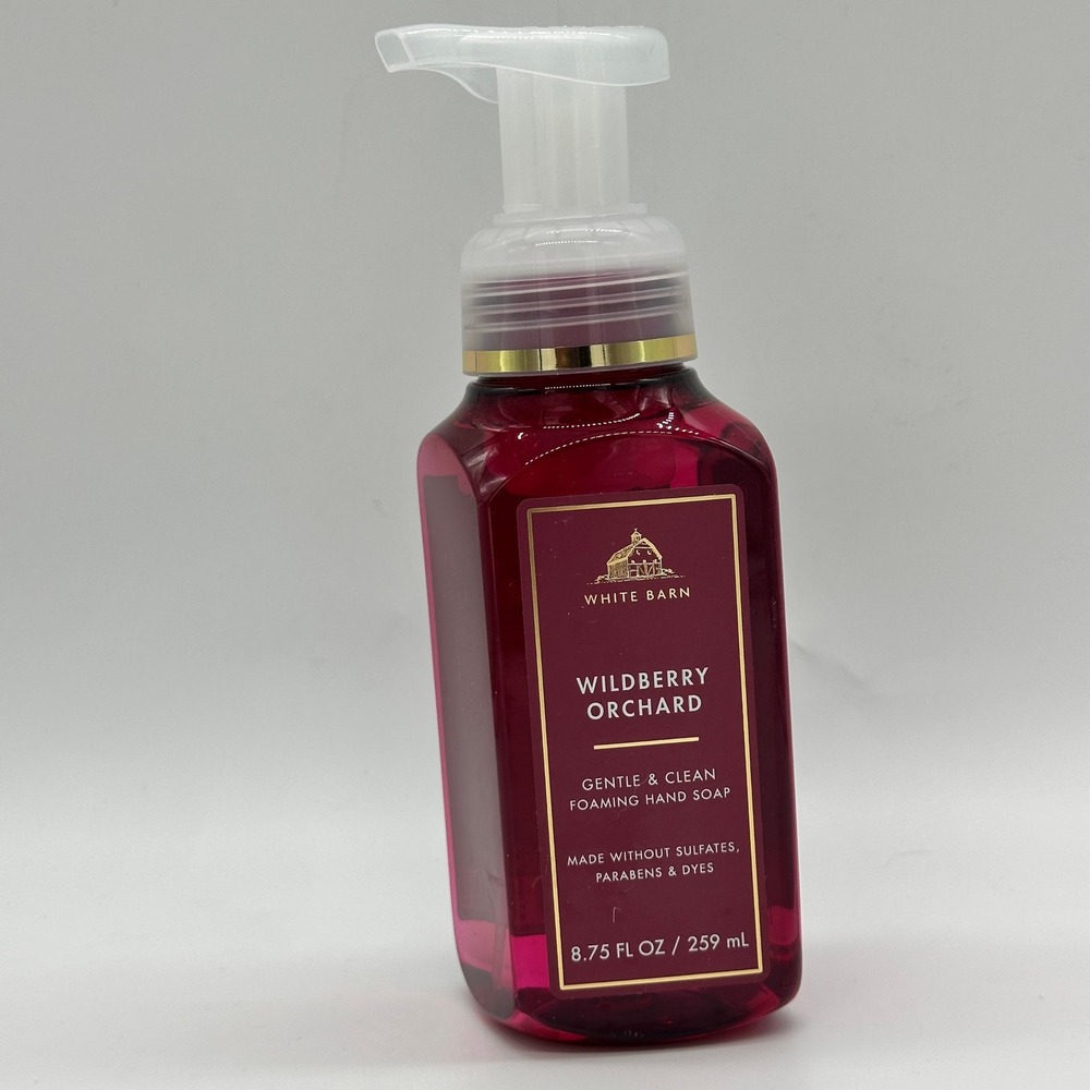 White Barn Wildberry Orchard Foaming Hand Soap 8.75oz Bath & Body Works Rare HTF